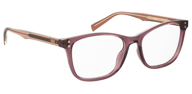 Premium Women Levi's Model Eyeglasses: LV 5015 - Pink(2)- SpecSMART Eye Clinic (Diagonal View)